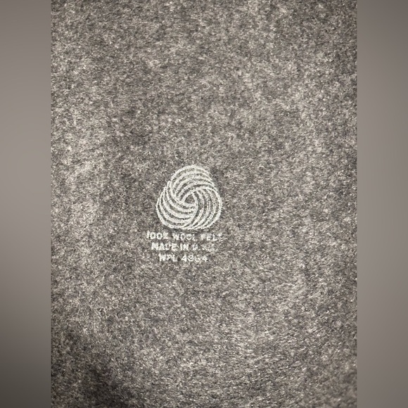 Vintage Street Smart By Betmar Gray Felt 100% Wool Hat - Picture 4 of 5